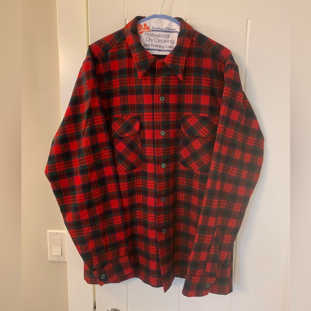 Men’s Pendleton Flannel Size Large - image 1